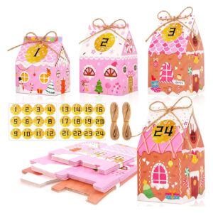 Advent Calendar Candy Boxes - Advent Calendar Candy Boxes3 - Packhit.com