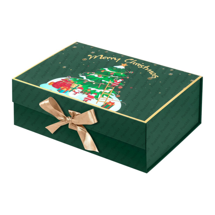 Christmas boxes with lids