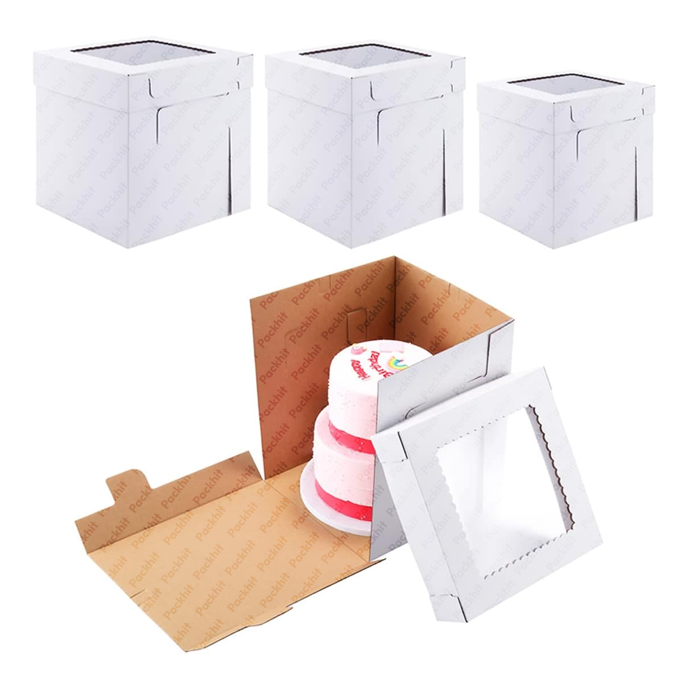 Buy Custom Cake Boxes: Best Prices, Fast and Easy Ordering Process with ...