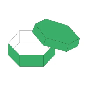 Two-Piece Hexagon Boxes