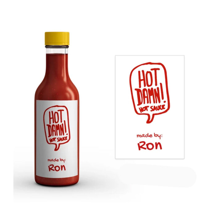 Hot Sauce Labels