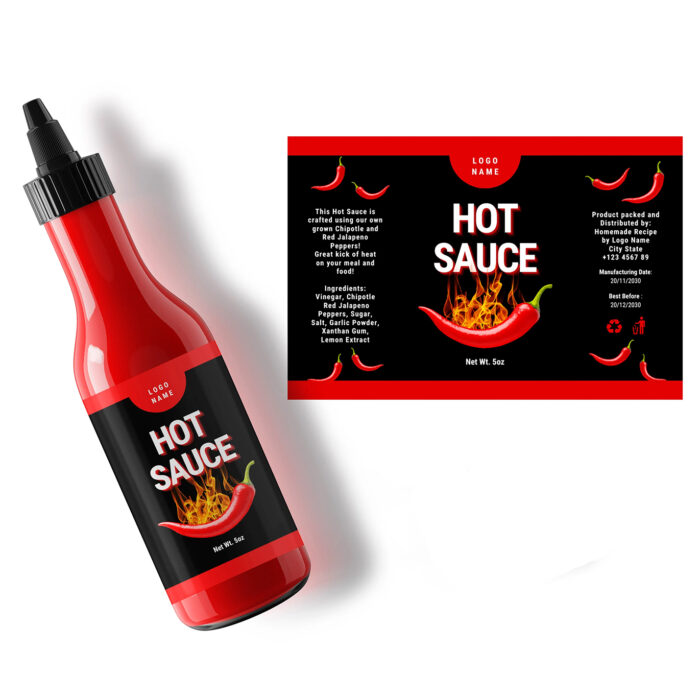 Hot Sauce Labels