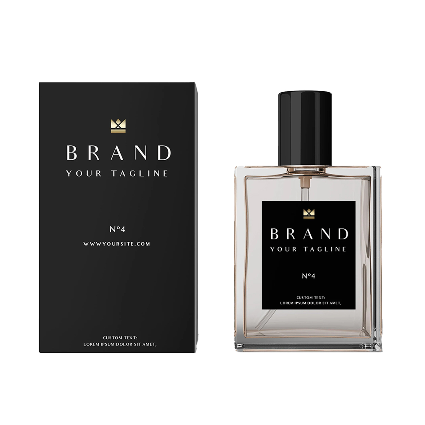 Buy Custom Printed Perfume Bottle Labels - PackHit USA