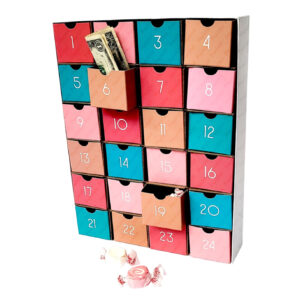 Empty Advent Calendar Boxes