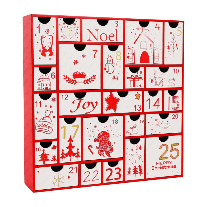 Empty Advent Calendar Boxes