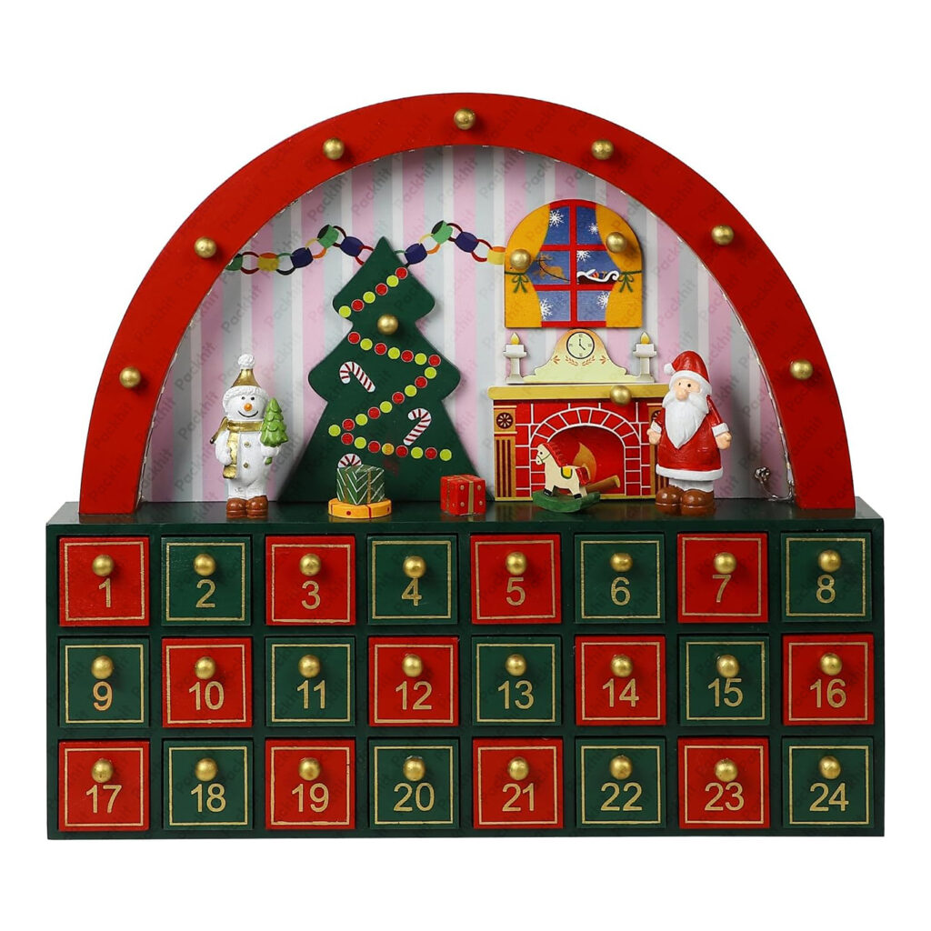 Empty Advent Calendar Boxes