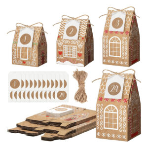 Empty Advent Calendar Boxes