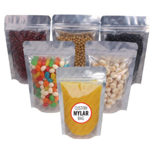 Custom Mylar Gusset Bags 1 Custom Mylar Gusset Bags