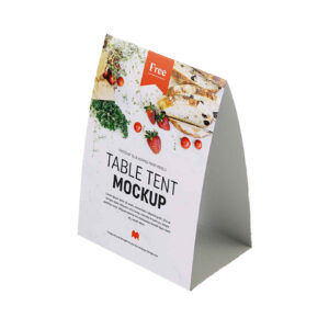 Custom Table Tents