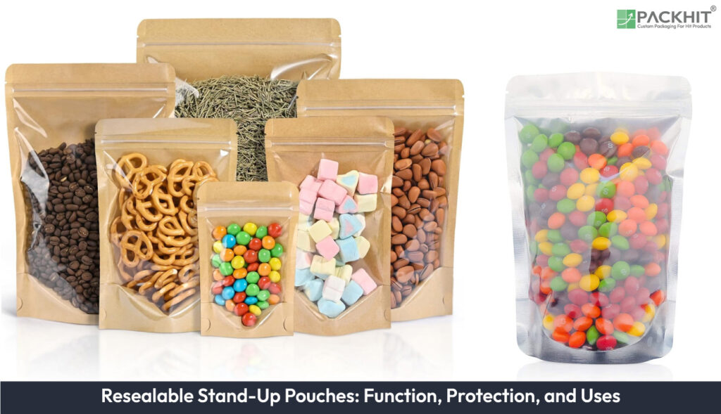 Resealable Stand-Up Pouches