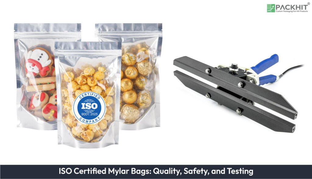 ISO Certified Mylar Bags Quality, Safety, and Testing ISO Certified Mylar Bags