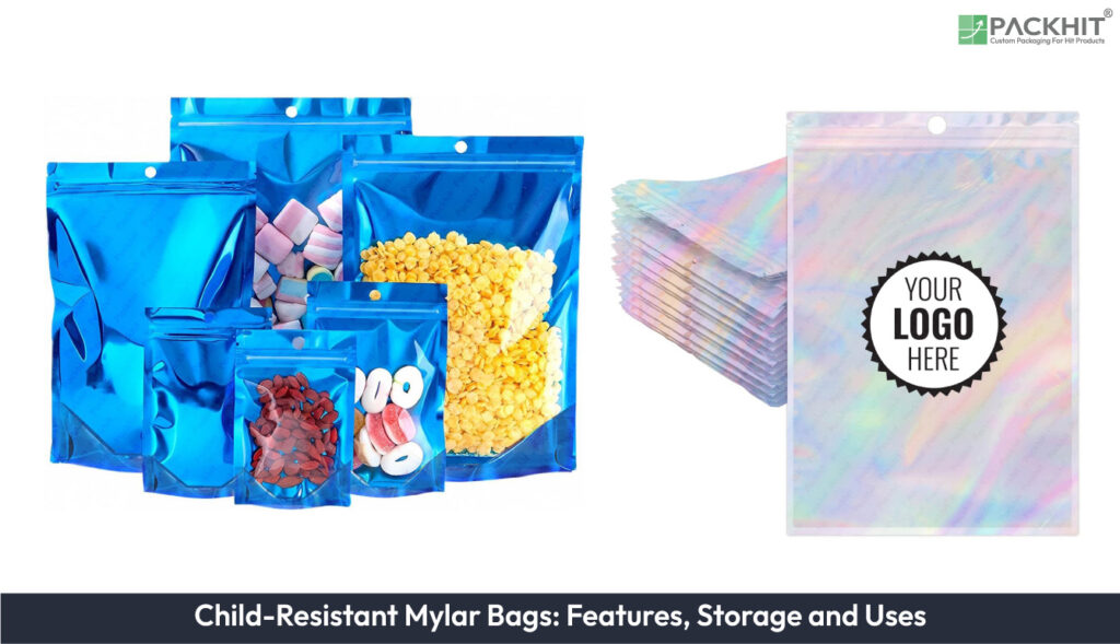Child Resistant Mylar Bags