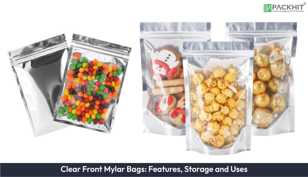 Clear Front Mylar Bags