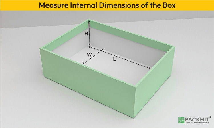 Measure Internal Dimensions of the Box