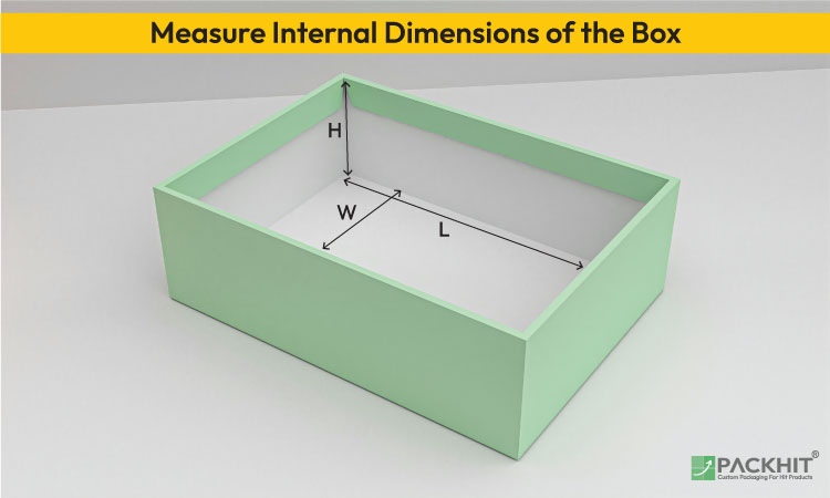 Measure Internal Dimensions of the Box