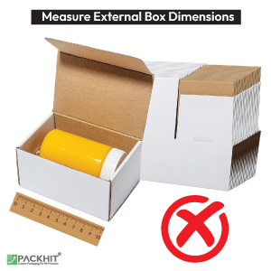 Measure Internal Dimensions of the Box