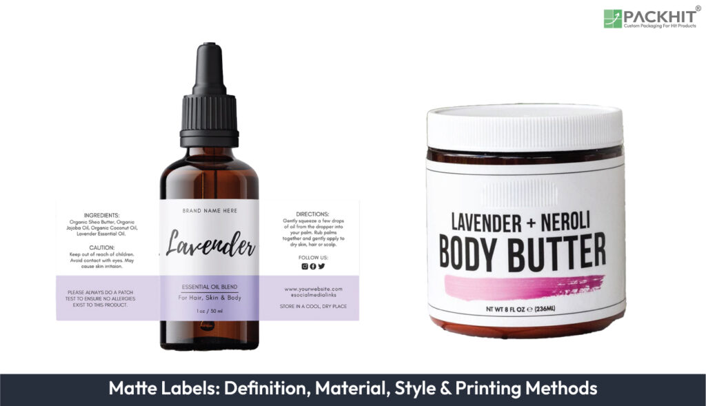 Matte Labels