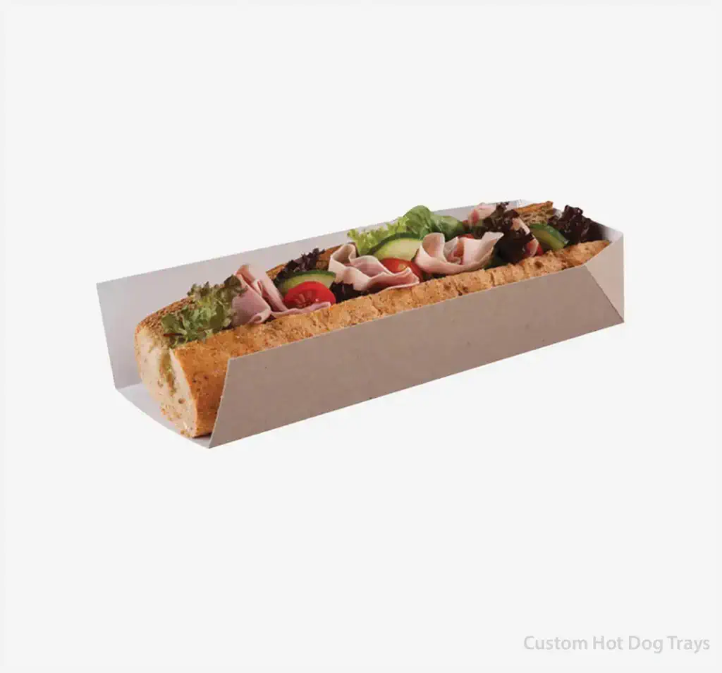 Custom Hot Dog Trays 1