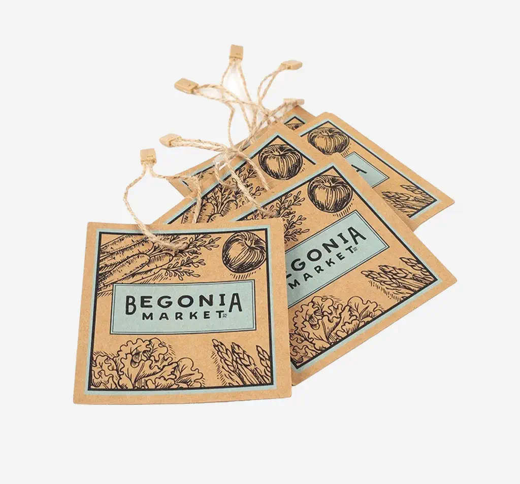 Printed Eco Friendly Hang Tags