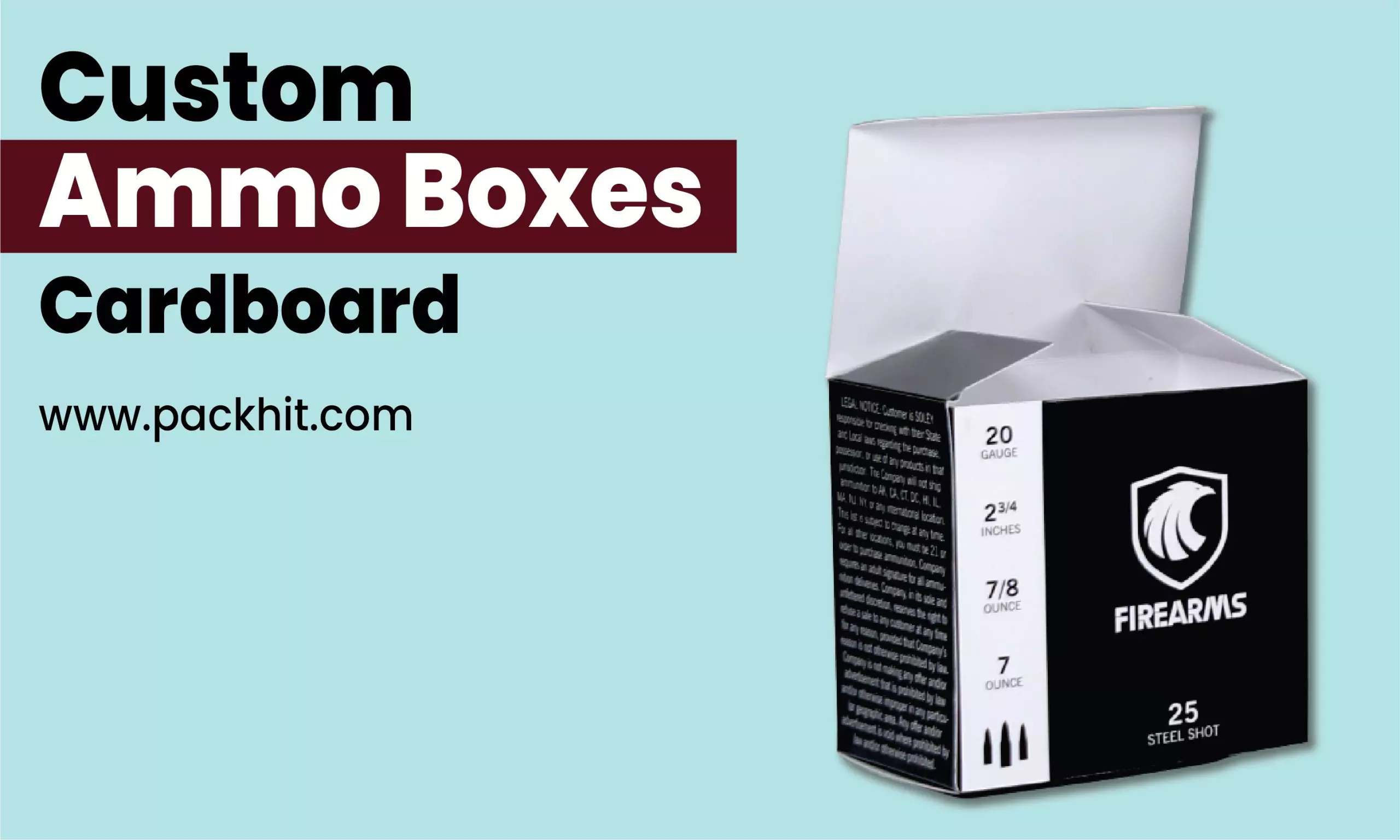 Custom Cardboard Ammo Boxes