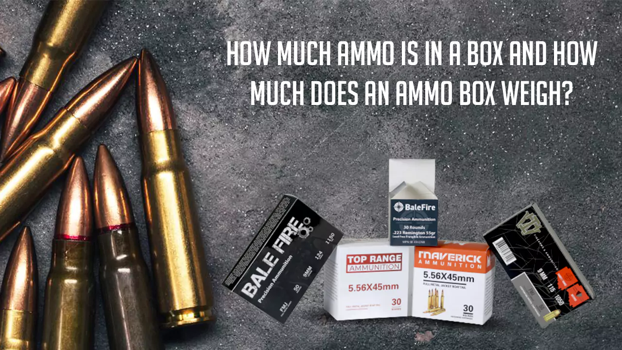 How Much Ammo is in a Box and How Much Does an Ammo Box Weigh