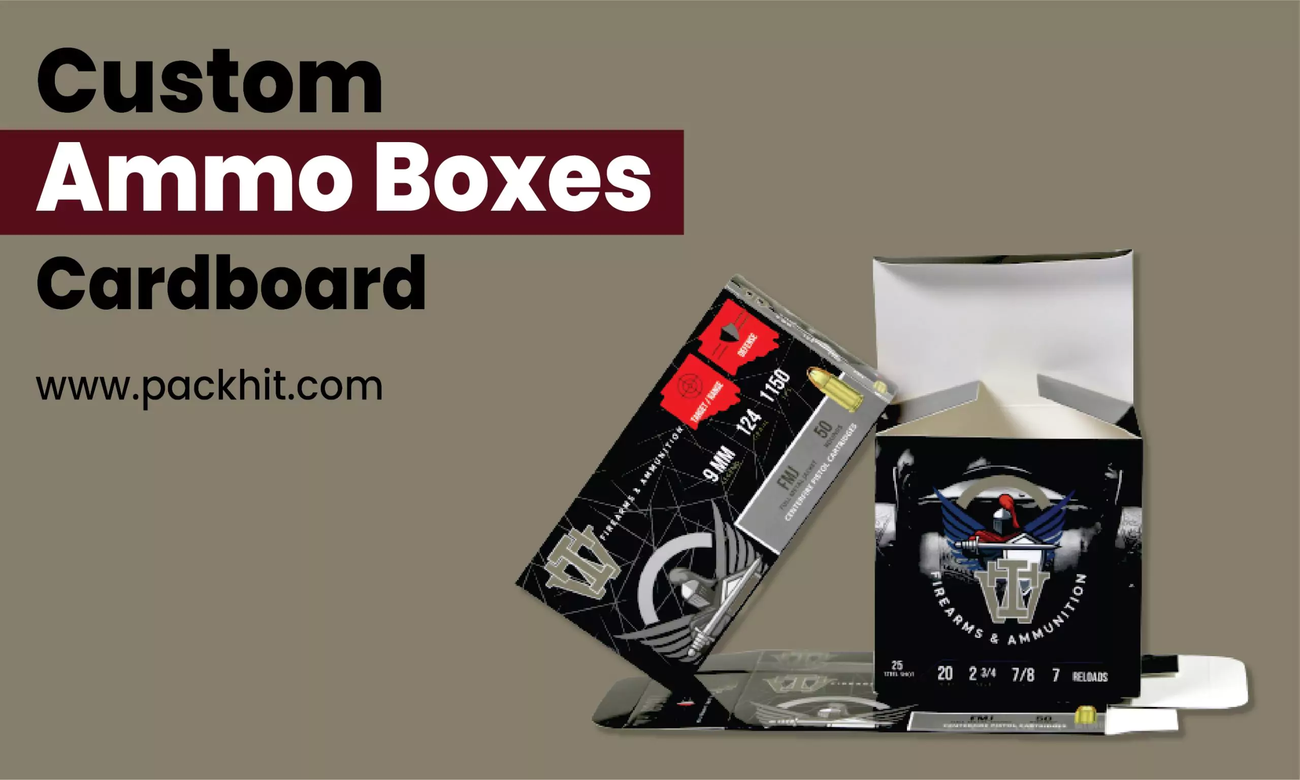 Cardboard Ammo Boxes