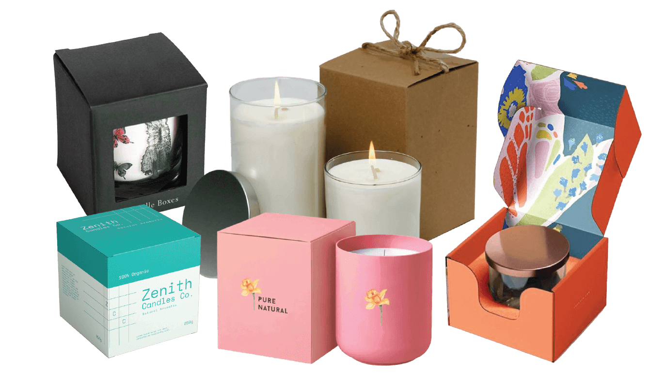 Custom Candle Packaging Boxes