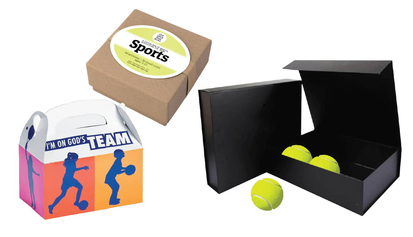 Custom Game and Sports Packaging Boxes