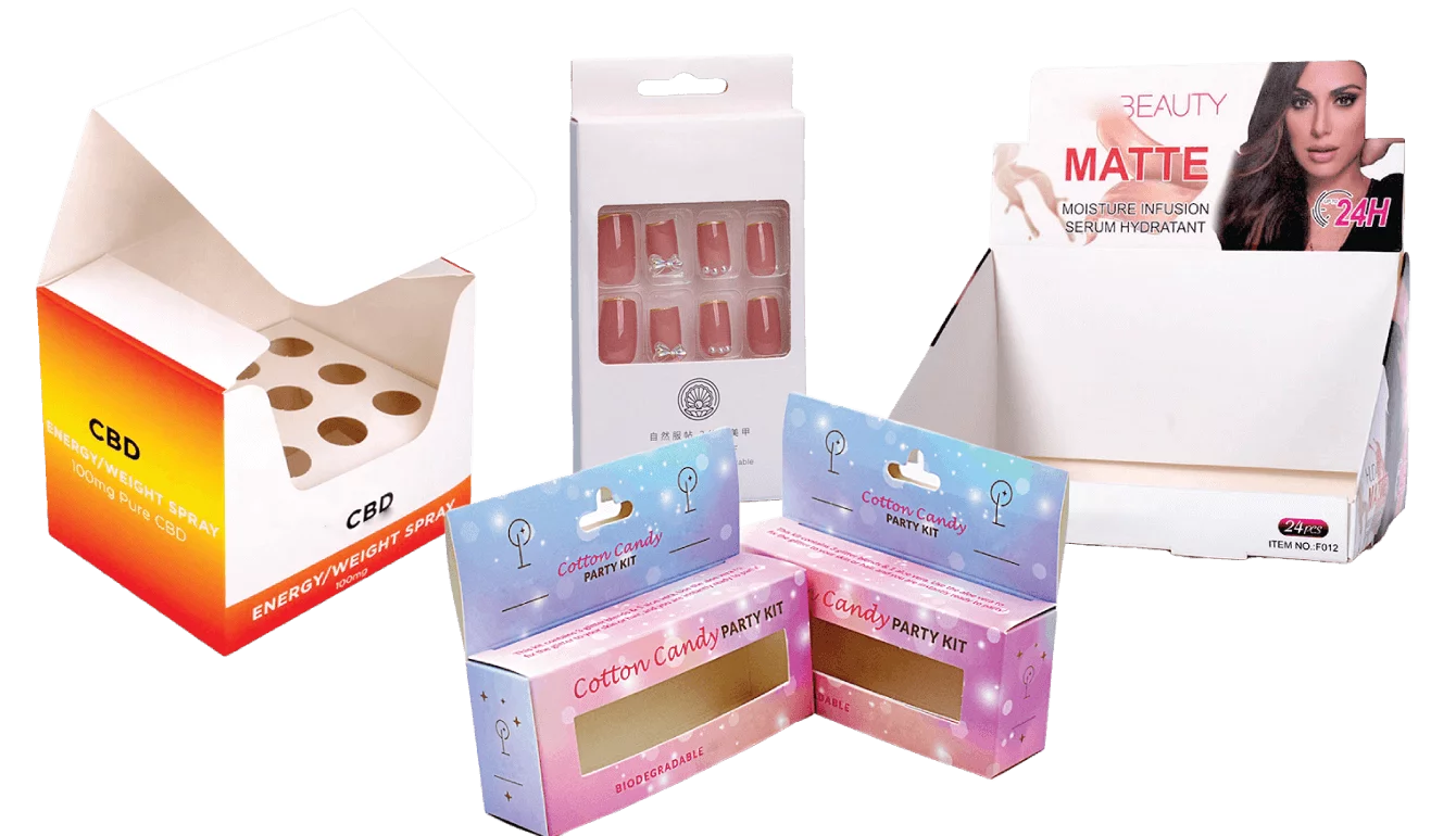 Custom Display Packaging Boxes