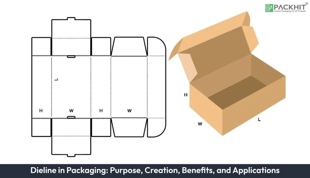 Custom Packaging Dieline