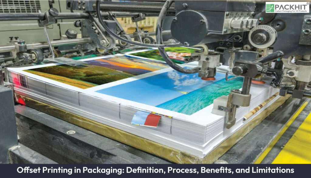 Offset Printing in Packaging: Definition, Process, Benefits, and Limitations Offset printing press