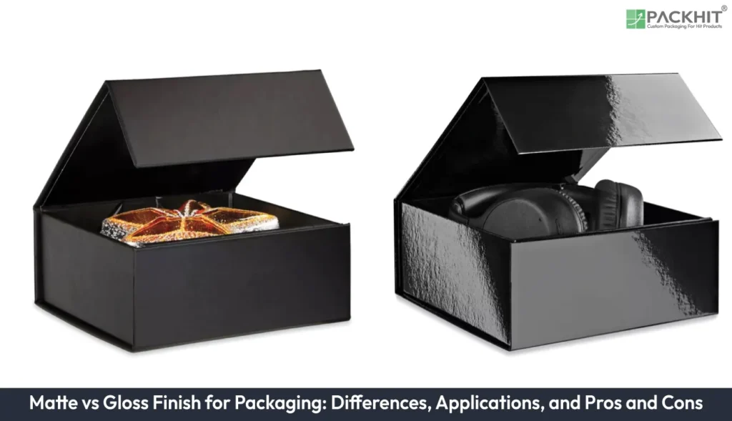 Matte-vs-Gloss-Finish-for-Packaging-Differences,-Applications,-and-Pros-and-Cons Matte VS Gloss Finish