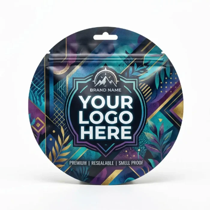 Circle Mylar Bags