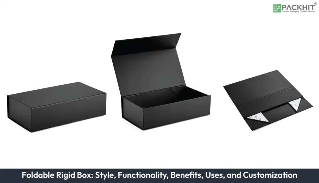 Foldable-Rigid-Box-Style,-Functionality,-Benefits,-Uses,-and-Customization Foldable Rigid Box
