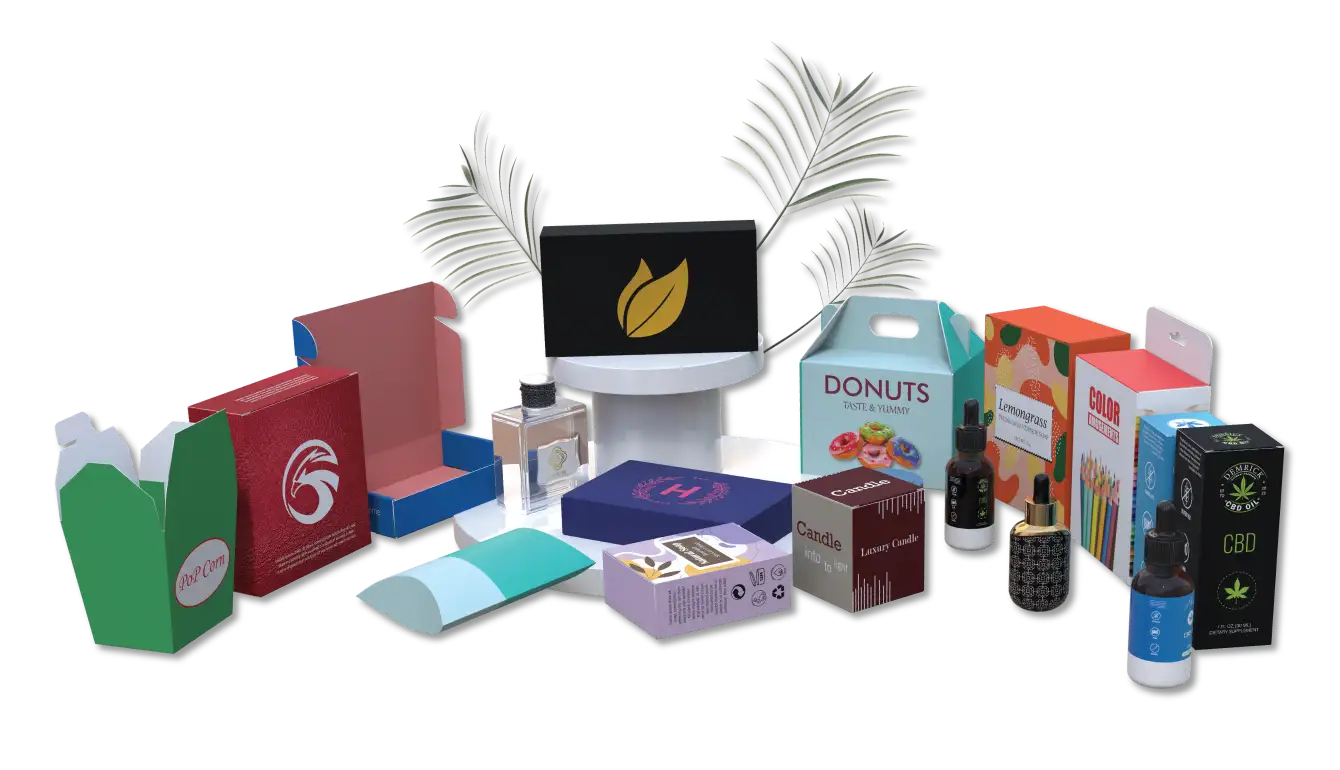 Custom Product Packaging | USA Supplier 1 Custom Packaging Boxes Hero Image